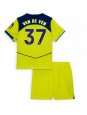 Tottenham Hotspur Micky van de Ven #37 Ausweichtrikot für Kinder 2025-26 Kurzarm (+ Kurze Hosen)